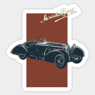 Mercedes-Benz SSK Trossi Roadster Sticker